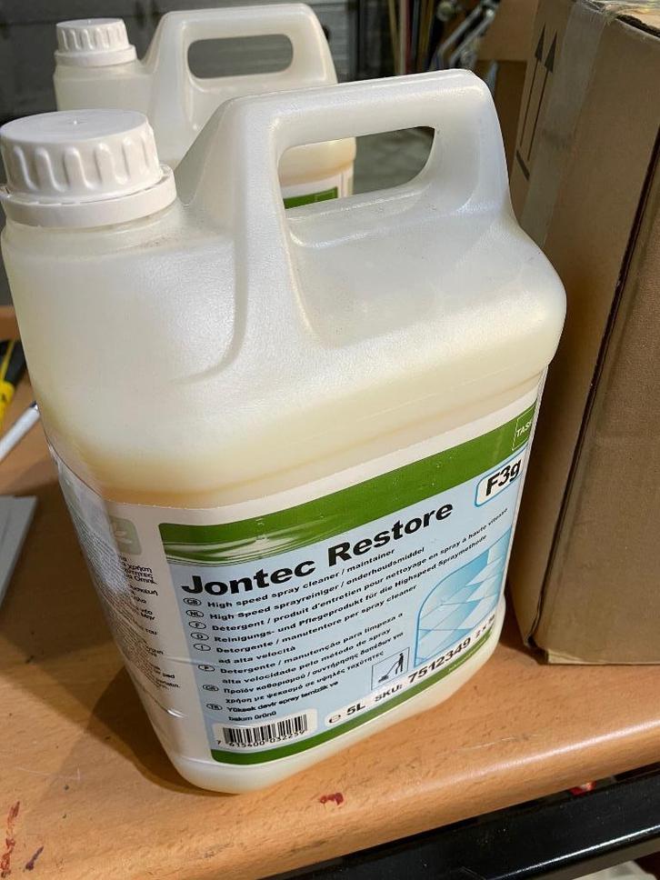 Jontec Restore F3g 2x5L - Spray nettoyant/produit d'entretie, Articles professionnels, Aménagement de Bureau & Magasin | Commerce & Inventaire