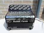 Nieuw Model Fratelli Crosio, Muziek en Instrumenten, Accordeons, Nieuw, Knopaccordeon, 120-bas, Met riemen