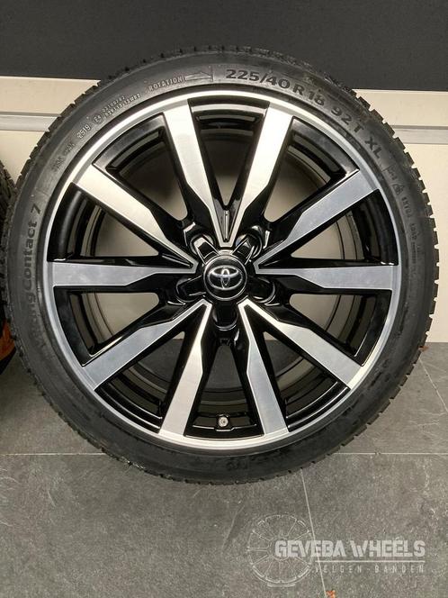 18” Originele Toyota Corolla XII E210 velgen + winterbanden, Auto-onderdelen, Banden en Velgen, Banden en Velgen, Winterbanden