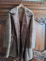 Mantel in schapen leder  voor manen maat M, Kleding | Heren, Jassen | Winter, Ophalen, Zo goed als nieuw, Maat 48/50 (M), Bruin