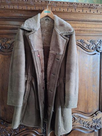 Manteau en mouton retourné pour homme taille M, Enlèvement, Comme neuf, Taille 48/50 (M), Brun