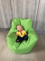 Zitzak - kleutermodel, Maison & Meubles, Sièges-poires, Enlèvement, Utilisé, Vert, Pouf