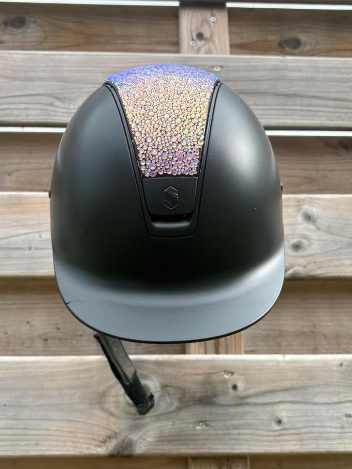 Samshield, Dieren en Toebehoren, Paardrijkleding, Zo goed als nieuw, Dames, Cap, Dressuur, Ophalen of Verzenden