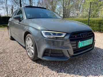 Audi A3 S-line 35 2.0 TDI 150PK / Panoramadak/1e eig/Matrix, Cuir, Argent ou Gris, Achat, Noir