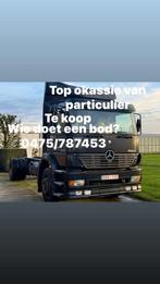 Mercedes Atego Tweedehands te koop, Auto's, Zwart, Mercedes-Benz, Particulier, 2 zetels