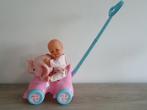 Duwwagentje met pop, Kinderen en Baby's, Ophalen, Gebruikt, 2 tot 4 jaar