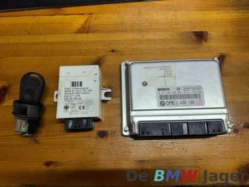 DME module EWS 3 sleutel m43 BMW 3-serie E46 318i 1430186