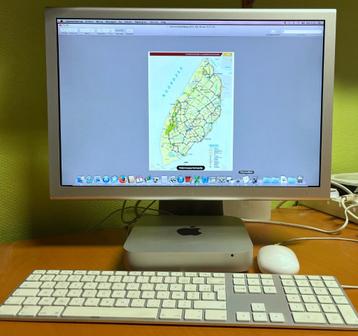 Volledige computer installatie met Mac mini beschikbaar voor biedingen