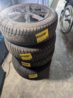 4 PNEUS Hiver Uniroyal, Auto-onderdelen, Banden en Velgen, Ophalen, Gebruikt, 16 inch, Banden en Velgen