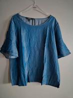 Blouse van Marie Méro maat 46, Blauw, Maat 46/48 (XL) of groter, Marie Méro, Ophalen of Verzenden