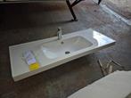 Spoelbak badkamer 121 cm +kraan nieuw!, Ophalen, Nieuw