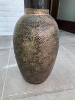 Beau vase brun doré de 40 cm de haut, Comme neuf, Enlèvement ou Envoi