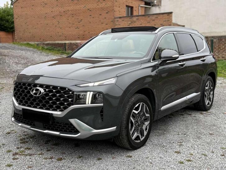 Hyundai Santa Fe 1.6 T-GDi PHEV 4WD Shine 7pl PANO HEAD-UP A, Auto's, Hyundai, Bedrijf, Te koop, Santa Fe, 360° camera, 4x4, ABS