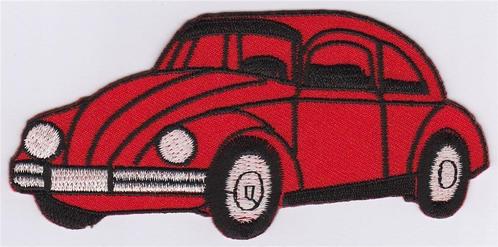 Volkswagen Kever stoffen opstrijk patch embleem #2, Collections, Marques automobiles, Motos & Formules 1, Neuf, Envoi
