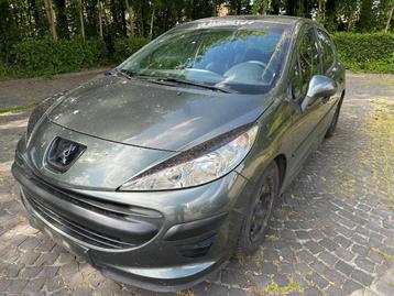 Peugeot 207 1.6hdi, Autos, Argent ou Gris, Entreprise, Carnet d'entretien, Boîte manuelle