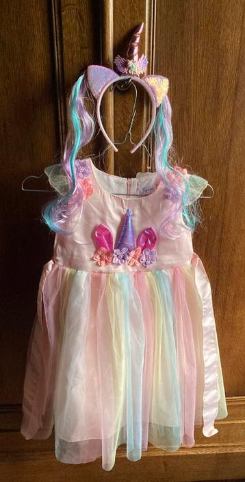 Nouvelle robe Little Pony+diadème à serrures, Enlèvement ou Envoi, Neuf, 122 à 128, Fille