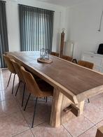 Boomstamtafel, Huis en Inrichting, Ophalen, Overige materialen, Gebruikt, 100 tot 150 cm