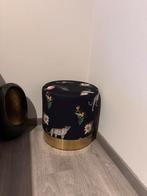 Poef x 2, Overige materialen, Minder dan 55 cm, Rond, Zo goed als nieuw