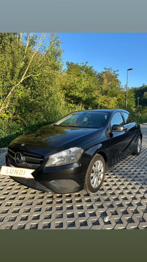 Mercedes A180 CDI, Auto's, Mercedes-Benz, Particulier, A-Klasse, Diesel, Euro 6, Berline, 5 deurs, Handgeschakeld, Zwart, Zwart