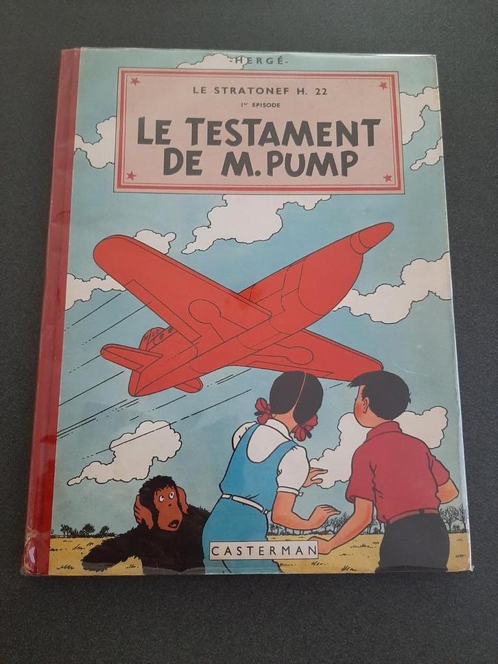 Jo, Zette et Jocko : Le testament de M Pump 1952, Livres, BD, Enlèvement ou Envoi