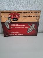 Oude reclame pet-o-sec, Verzamelen, Ophalen of Verzenden