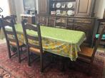Eetkamerstoelen, Ophalen, Gebruikt, Bruin, Hout