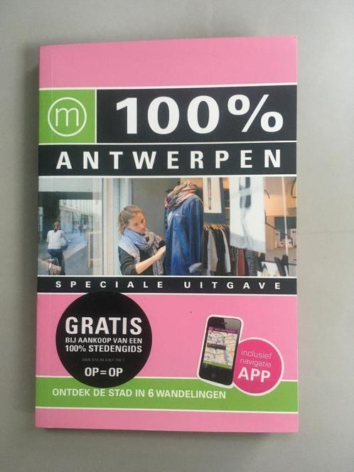 100% Antwerpen, Boeken, Reisgidsen, Gelezen, Reisgids of -boek, Benelux, Overige merken, Budget, Ophalen of Verzenden
