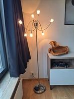 Retro staanlamp met dimmer, Huis en Inrichting, Lampen | Vloerlampen, Ophalen of Verzenden, Zo goed als nieuw