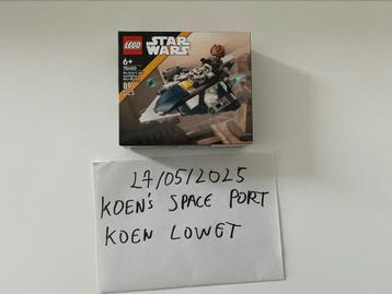 Lego Star Wars 75400 Plo Koon’s Jedi Starfighter Micro beschikbaar voor biedingen