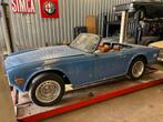 Triumph TR6 1973, 2500 cc, Achterwielaandrijving, Cabriolet, Blauw