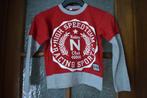 T-shirt lange mouw Nature club rood/grijs 10 jaar, Jongen, Ophalen of Verzenden, Geen merk, Zo goed als nieuw