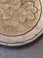 2 euro 2000 van Finland met misslag in sterrenrand, Postzegels en Munten, Munten | Europa | Euromunten, Ophalen of Verzenden, Finland