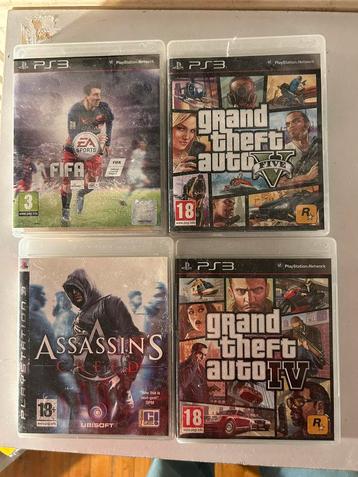4 games PS3, Games en Spelcomputers, Games | Sony PlayStation 3, Ophalen, Zo goed als nieuw