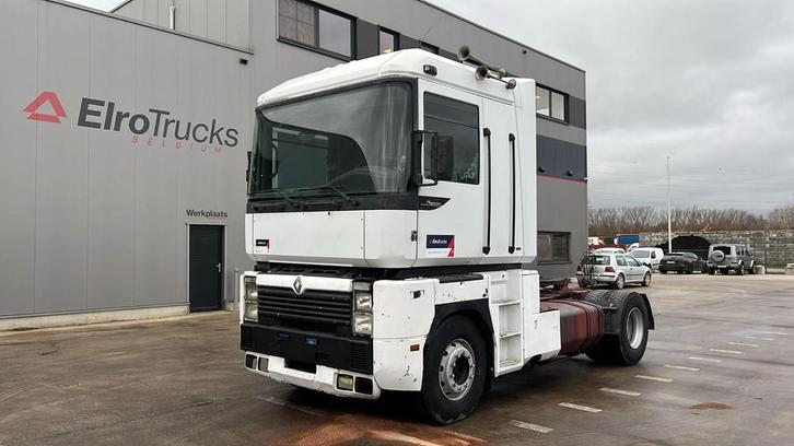 Renault Magnum 430 (BOITE MANUELLE / MANUAL GEARBOX / POMPE, Autos, Camions, Entreprise, Achat, ABS, Rétroviseurs électriques