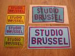 Stickers Studio Brussel, Verzamelen, Ophalen of Verzenden, Nieuw, Overige typen