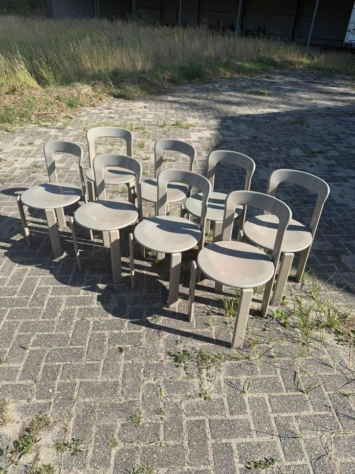 Kusch Co Bruno Rey stoelen grijs (33 beschikbaar), Huis en Inrichting, Stoelen, Zo goed als nieuw, Hout, Grijs, Ophalen