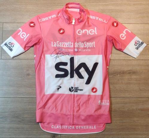Vintage koerstrui wielershirt Roze Trui Giro d'Italia 2018 g, Sport en Fitness, Wielrennen, Zo goed als nieuw, Ophalen of Verzenden