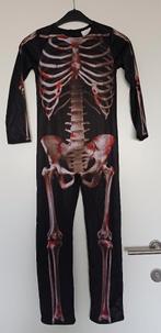 carnaval: skelet zombie, Ophalen of Verzenden, Gebruikt, 146 t/m 152, Jongen