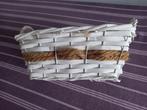 rieten plantenmandje, Ophalen, Overige materialen, Gebruikt, Minder dan 30 cm