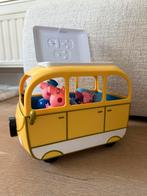Peppa Pig speelset camper en tent, Ophalen, Zo goed als nieuw