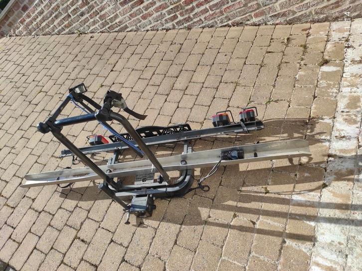 Fietsendrager voor trekhaak (ook voor e-MTB en e-Bike), Auto diversen, Fietsendragers, Gebruikt, 2 fietsen, Ophalen