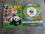 PANINI STICKER ALBUMS 2X WWF RED NATUUR EN BESCHERM, Verzenden, Sticker