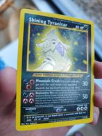 Pokemon: Shining Tyranitar, Ophalen of Verzenden, Zo goed als nieuw, Losse kaart, Foil