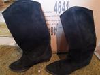 Zwarte country laarzen maat 36, Comme neuf, Enlèvement, Bottes hautes, Noir