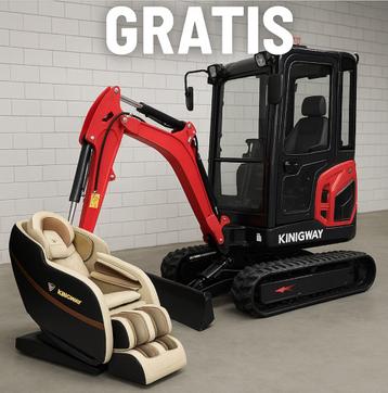 Graafmachine Kingway YAMA S15K met GRATIS MASSAGESTOEL beschikbaar voor biedingen