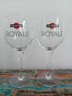 Vintage Martini royale glazen (2x), Verzamelen, Ophalen of Verzenden, Zo goed als nieuw