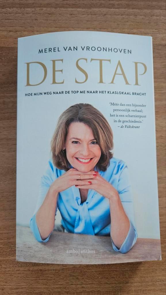 Merel van Vroonhoven - De stap, Livres, Livres Autre, Enlèvement ou Envoi