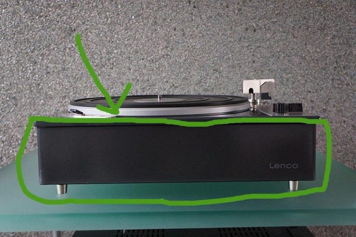 Nous recherchons une plinthe Lenco originale en « métal » !, TV, Hi-fi & Vidéo, Tourne-disques, Utilisé, Pièce tourne-disques
