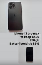 Iphone 13 pro max, Telecommunicatie, 256 GB, 83 %, Zwart, Ophalen of Verzenden