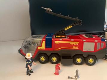 PLAYMOBIL Luchthavenbrandweer met licht en geluid- 5337 beschikbaar voor biedingen